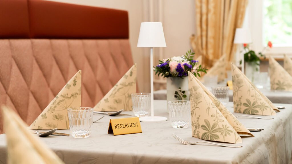 Schloss Restaurant mit besonderem Ambiente